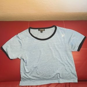 Topshop crop tee